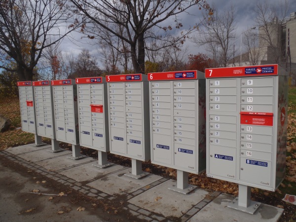 The new design for community mailboxes not only look better, they're hard to break into.